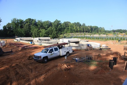 When doubling the size of the Ole Miss Stadium wastewater treatment plant, the project engineer opted for PENETRON ADMIX as a concrete waterproofing solution.