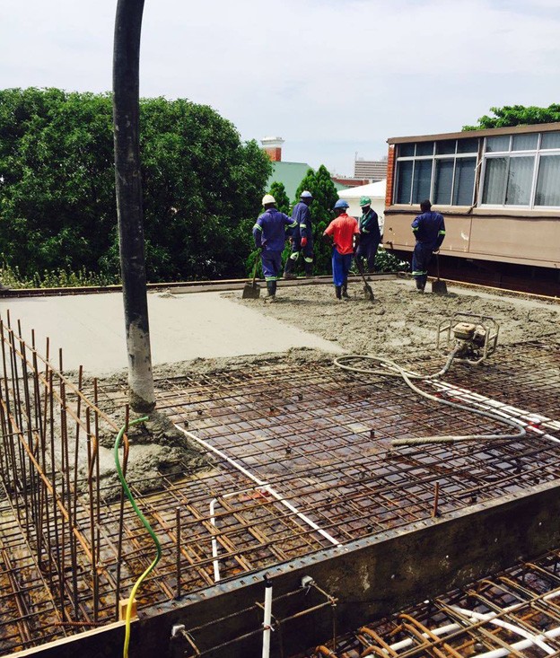 The PENETRON ADMIX-treated concrete ensures the floor slab at the new eDeaf Training Center in Durban (KwaZulu-Natal) is durable and will last a long time.