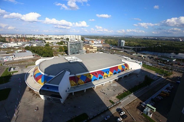 The Sever Arena will be the site of ice hockey and figure skating events during the Universiade 2019. Penetron crystalline products were used to waterproof the foundation.