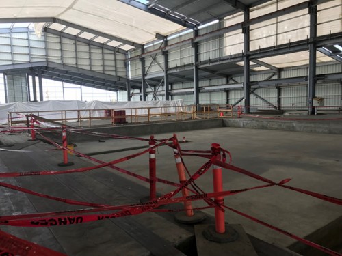 Penetron products were used in the four feet thick slab poured at a new construction project at the General Dynamics NASSCO shipyard in San Diego.