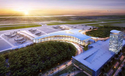The new North Terminal is built to last – on an impermeable concrete foundation using PENETRON crystalline technology.